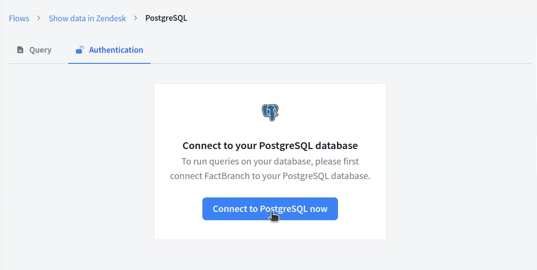 Connecting to your PostgreSQL database