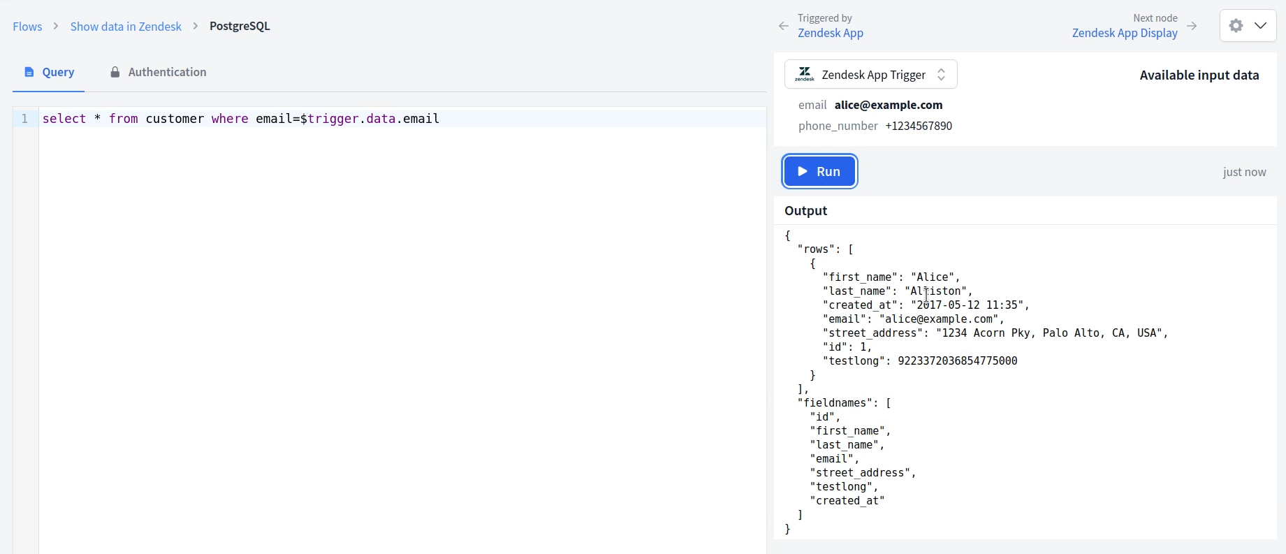 Writing an SQL query