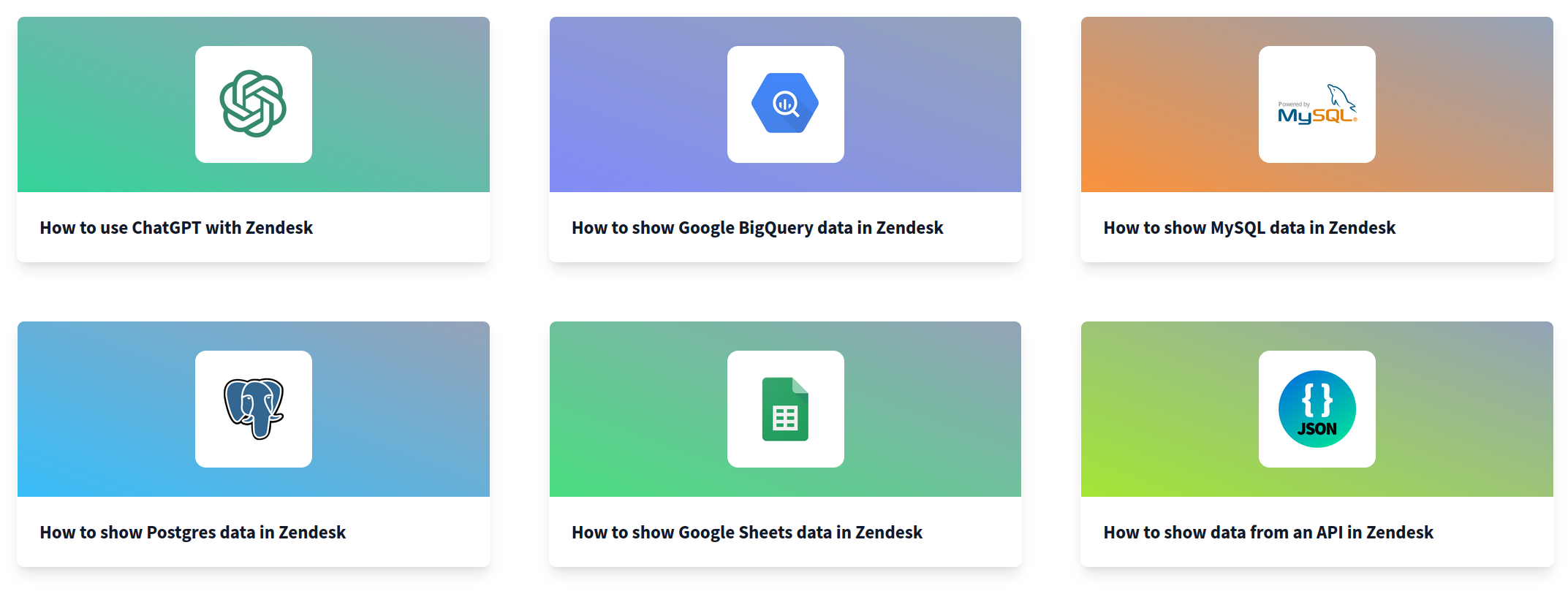 FactBranch has step-by-step video guides for all data sources