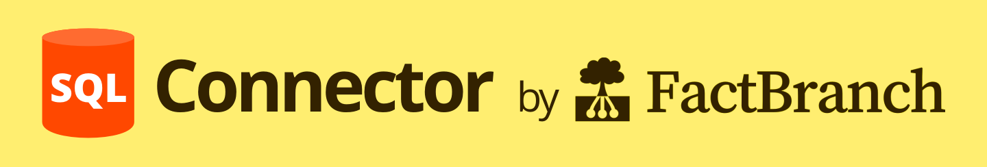 SQL Connector byb FactBranch